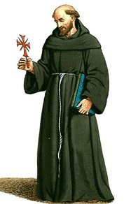 monks in the middle ages clothing
